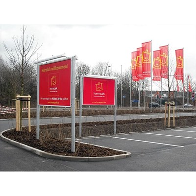 Außenwerbung BESCHILDERUNG Individuelle Ausführung & Format None - Hinweisbeschilderung-Infoboard-mit-Klapprahmen-IKEA-Homepark Außenwerbung BESCHILDERUNG Individuelle Ausführung & Format None - Hinweisbeschilderung-Infoboard-mit-Klapprahmen-IKEA-Homepark