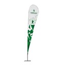 BeachFlag "Tropfenform" Gr. XXL beidseitig