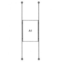 Drahtseilsystem Acryl Boden/Decke zum Verspannen zwischen Boden und Decke Format: 1x A1 (594x841 mm) HOCHFORMAT - da-d-1xa1 - drahtseilsystem 1x din a1 hochformat 1 Drahtseilsystem Acryl Boden/Decke zum Verspannen zwischen Boden und Decke Format: 1x A1 (594x841 mm) HOCHFORMAT - da-d-1xa1 - drahtseilsystem 1x din a1 hochformat 1