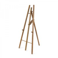 Holz-Staffelei B: 760 x H:1610 x T:850 mm Farbe des Holzgestells: hellbraun - Holz-Staffelei-hellbraun Holz-Staffelei B: 760 x H:1610 x T:850 mm Farbe des Holzgestells: hellbraun - Holz-Staffelei-hellbraun