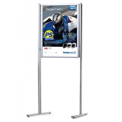Infoständer ELLIPSE Kombi DIN A2, DOPPELSEITIG - OHNE Ablage inkl. Plakatrahmen DIN A2, Hochformat - Infost nder-Ellipse-Kombi-DS-A1-ohne 1 Infoständer ELLIPSE Kombi DIN A2, DOPPELSEITIG - OHNE Ablage inkl. Plakatrahmen DIN A2, Hochformat - Infost nder-Ellipse-Kombi-DS-A1-ohne 1