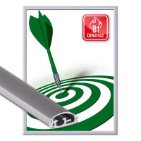 Klapprahmen B1 Brandschutzklasse Einlegeformat: DIN A2 (420x594 mm) Profil: 25mm Gehrung - Klapprahmen-B1-25er-Profil-Gehrung Klapprahmen B1 Brandschutzklasse Einlegeformat: DIN A2 (420x594 mm) Profil: 25mm Gehrung - Klapprahmen-B1-25er-Profil-Gehrung