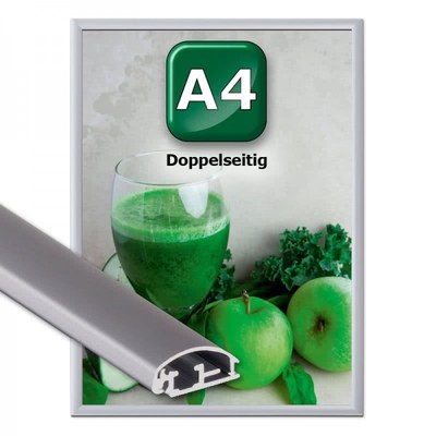 Fenster Klapprahmen-25er-Profil-Gehrung A4 doppelseitig
