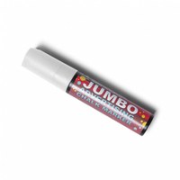Kreidemarker - 15mm breit - weiß Zubehör für alle Arten von Holz-Kreidetafeln oder Tafelfolien für Klapprahmen - Kreidemarker weiss 15mm