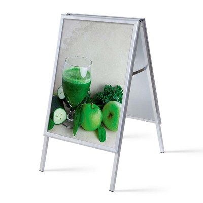 Kundenstopper INDOOR Gehrung Einlegeformat: DIN A1 (594x841 mm) Profil: 25mm Gehrung - Kundenstopper Indoor DIN A1 Gehrung Kundenstopper INDOOR Gehrung Einlegeformat: DIN A1 (594x841 mm) Profil: 25mm Gehrung - Kundenstopper Indoor DIN A1 Gehrung