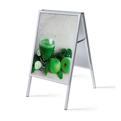 Kundenstopper INDOOR Gehrung Einlegeformat: DIN A2 (420x594 mm) Profil: 25mm Gehrung - Kundenstopper Indoor DIN A2 Gehrung Kundenstopper INDOOR Gehrung Einlegeformat: DIN A2 (420x594 mm) Profil: 25mm Gehrung - Kundenstopper Indoor DIN A2 Gehrung