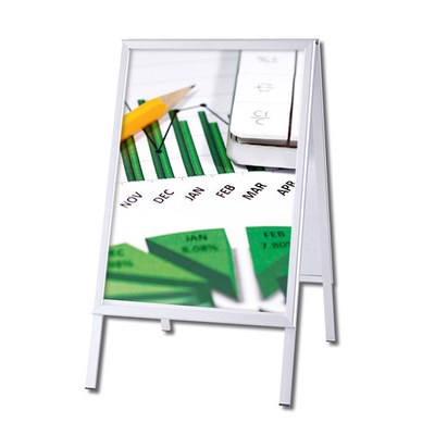 Kundenstopper OUTDOOR Einlegeformat: 500x700 mm Profil: 32mm Gehrung - Kundenstopper-Outdoor-500x700-Gehrung Kundenstopper OUTDOOR Einlegeformat: 500x700 mm Profil: 32mm Gehrung - Kundenstopper-Outdoor-500x700-Gehrung