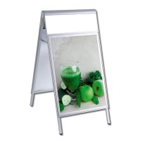 Kundenstopper PREMIUM Topper Einlegeformat: DIN A0 (841x1.189 mm) mit Info-Topper als Einschubrahmen (unbedruckt) - Kundenstopper-DIN A1-Premium-wasserdicht-mit Logoblende-unbedruckt Kundenstopper PREMIUM Topper Einlegeformat: DIN A0 (841x1.189 mm) mit Info-Topper als Einschubrahmen (unbedruckt) - Kundenstopper-DIN A1-Premium-wasserdicht-mit Logoblende-unbedruckt