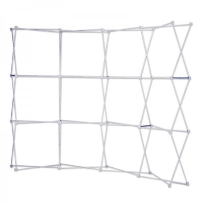 Pop-Up Magnet ECO Gebogen - 4x3 - Faltbares System aus Aluminium, silber beschichtet - Pop-Up-Faltdisplays-Aufbau2 1 Pop-Up Magnet ECO Gebogen - 4x3 - Faltbares System aus Aluminium, silber beschichtet - Pop-Up-Faltdisplays-Aufbau2 1