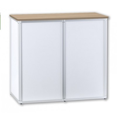 Promotiontheken-Rechtecktheke-Front-geteilt-Buche 2