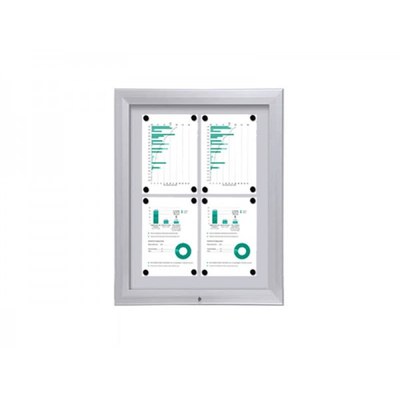 Schaukasten Premium BT46 Outdoor 2x2 DIN A4 (Außenformat: 585x760mm) Gehäuse und Rahmen aus Aluminium - Schaukasten PREMIUM BT46 Outdoor Quer 2x2 Schaukasten Premium BT46 Outdoor 2x2 DIN A4 (Außenformat: 585x760mm) Gehäuse und Rahmen aus Aluminium - Schaukasten PREMIUM BT46 Outdoor Quer 2x2
