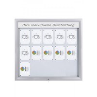 Schaukasten Premium BT46 Outdoor LED 5x3 DIN A4 (Außenformat: 1.245x1.167mm) Gehäuse und Rahmen aus Aluminium - Schaukasten PREMIUM LED BT46 Outdoor 5x3 Schaukasten Premium BT46 Outdoor LED 5x3 DIN A4 (Außenformat: 1.245x1.167mm) Gehäuse und Rahmen aus Aluminium - Schaukasten PREMIUM LED BT46 Outdoor 5x3
