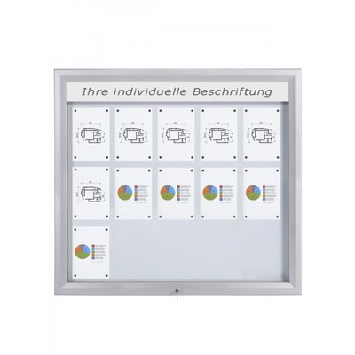 Schaukasten Premium BT46 Outdoor LED 5x3 DIN A4 (Außenformat: 1.245x1.167mm) Gehäuse und Rahmen aus Aluminium - Schaukasten PREMIUM LED BT46 Outdoor 5x3 Schaukasten Premium BT46 Outdoor LED 5x3 DIN A4 (Außenformat: 1.245x1.167mm) Gehäuse und Rahmen aus Aluminium - Schaukasten PREMIUM LED BT46 Outdoor 5x3