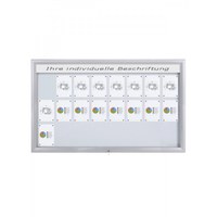 Schaukasten Premium BT46 Outdoor LED 8x3 DIN A4 (Außenformat: 1.905x1.167mm) Gehäuse und Rahmen aus Aluminium - Schaukasten PREMIUM LED BT46 Outdoor 8x3 Schaukasten Premium BT46 Outdoor LED 8x3 DIN A4 (Außenformat: 1.905x1.167mm) Gehäuse und Rahmen aus Aluminium - Schaukasten PREMIUM LED BT46 Outdoor 8x3