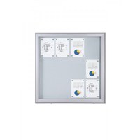 Schaukasten Premium BT68 Outdoor 4x3 DIN A4 (Außenformat: 1012 x 1054mm) Gehäuse und Rahmen aus Aluminium - Schaukasten PREMIUM BT68 Outdoor 4x3 Schaukasten Premium BT68 Outdoor 4x3 DIN A4 (Außenformat: 1012 x 1054mm) Gehäuse und Rahmen aus Aluminium - Schaukasten PREMIUM BT68 Outdoor 4x3