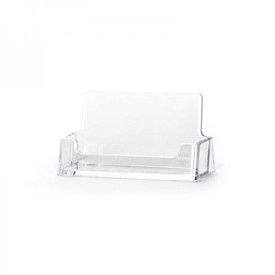 Visitenkartenhalter im Querformat Aussenformat: 102x53x38mm (BxHxT) Ausrichtung: Querformat - Dispenser-Visitenkarten-1-fach-Querformat-PRO196