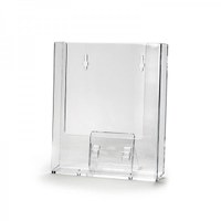 Wandmodell mit Adapter Tischaufstellung Einlegeformat: DIN A5 (148x210 mm) Anzahl Fächer: 1 - Dispenser-Lang-DIN-A5-PRO204 Wandmodell mit Adapter Tischaufstellung Einlegeformat: DIN A5 (148x210 mm) Anzahl Fächer: 1 - Dispenser-Lang-DIN-A5-PRO204